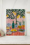 Hermia Tabla de Cortar de Vidrio Templado 30 x 40 cm Multicolor